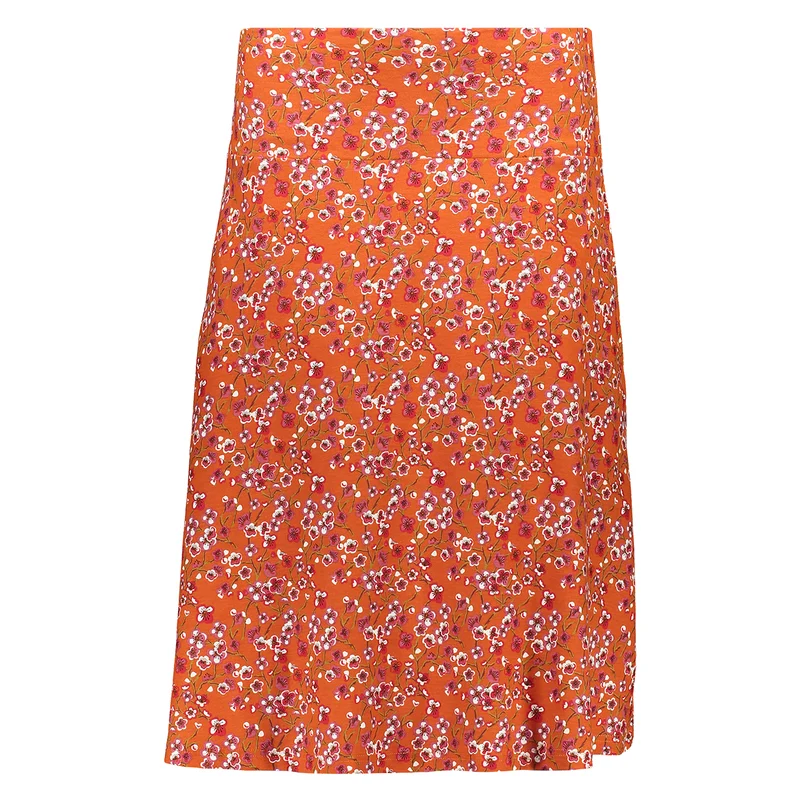 Rok met bloesemprint | Bakery Ladies knee skirt carmel japan blossom
