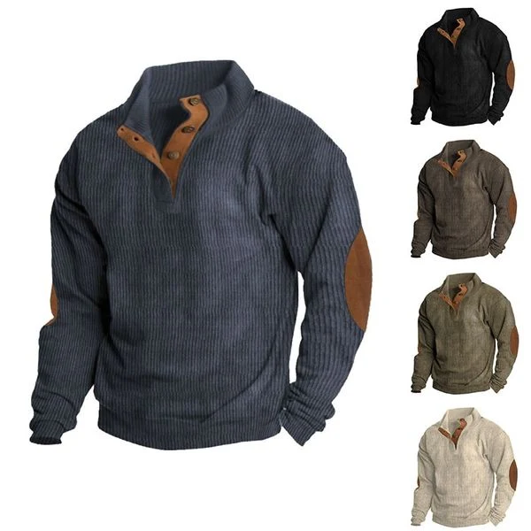 Heren Sweater Outdoor Modern Casual Ademend en Duurzaam