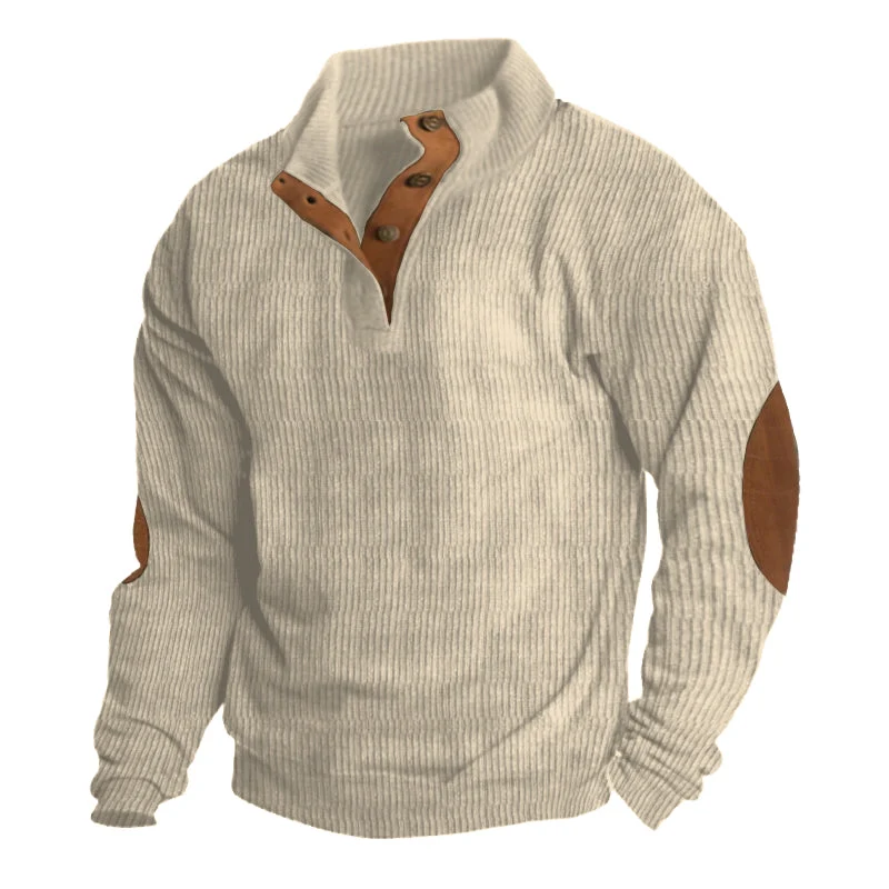 Heren Sweater Outdoor Modern Casual Ademend en Duurzaam