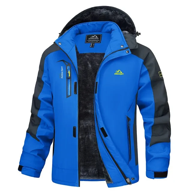 Heren Waterdichte Winterjas Met Stijl