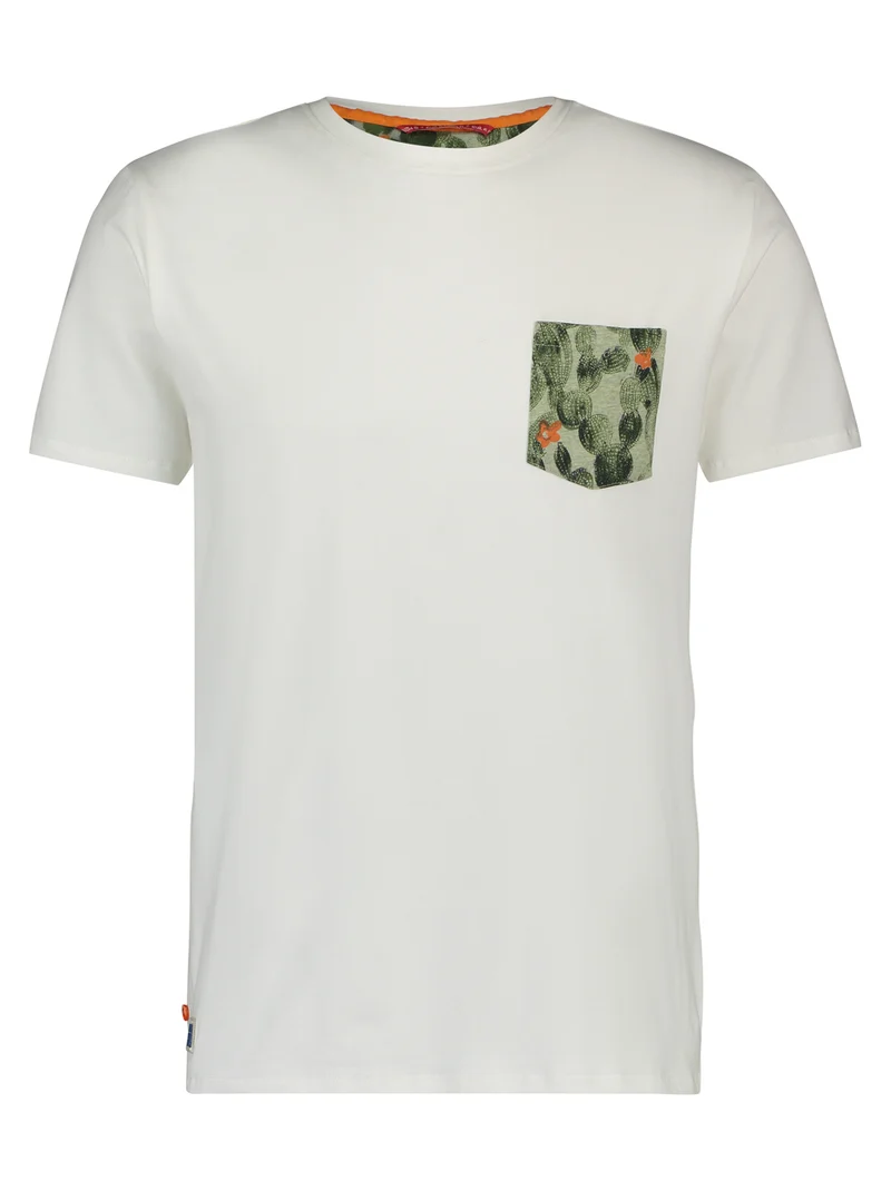 A Fish Named Fred T-Shirt Green Cactus White