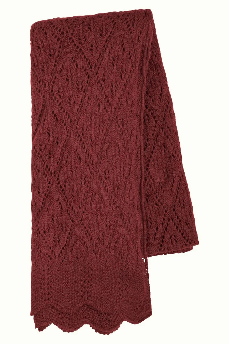 Grote warme sjaal | King Louie scarf Nola sandelwood brown