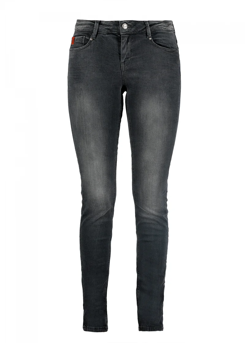 Grijze skinny jeans | M.O.D. Sina skinny fit rhino grey L30