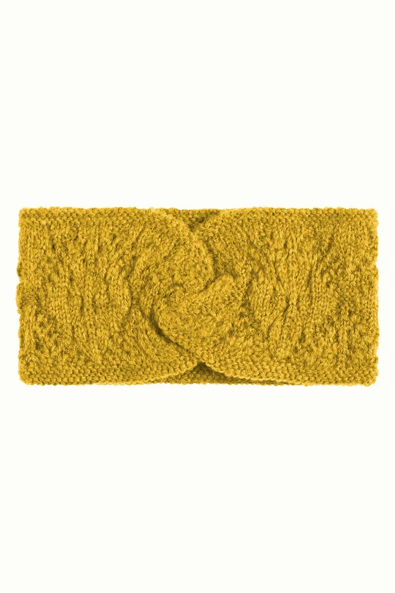 King Louie Hairband Moritz Curry Yellow