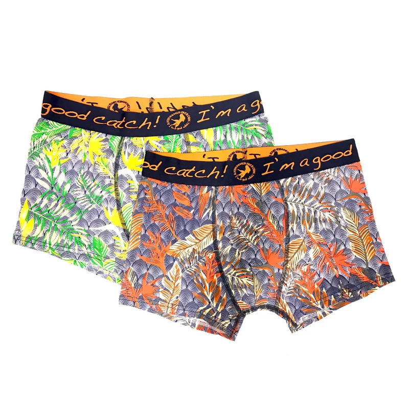 A Fish Named Fred 2 Pack Boxershort Floral Art Deco .