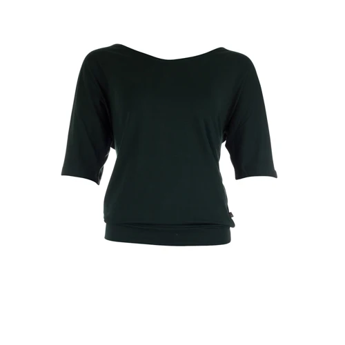 Froy & Dind Shirt Sien Deep Green Jersey Tencel