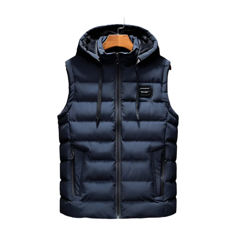 Heren Vest Met Zachte Katoenen Voering