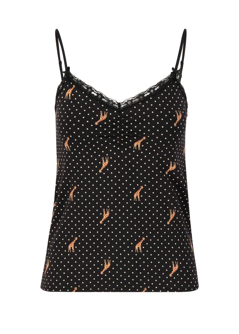 Hemdje met verstelbare bandjes | Blutsgeschwister under my skin top dots of desert