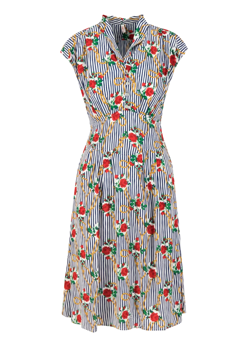 Knielange jurk | Blutsgeschwister strong and tender robe day cruise
