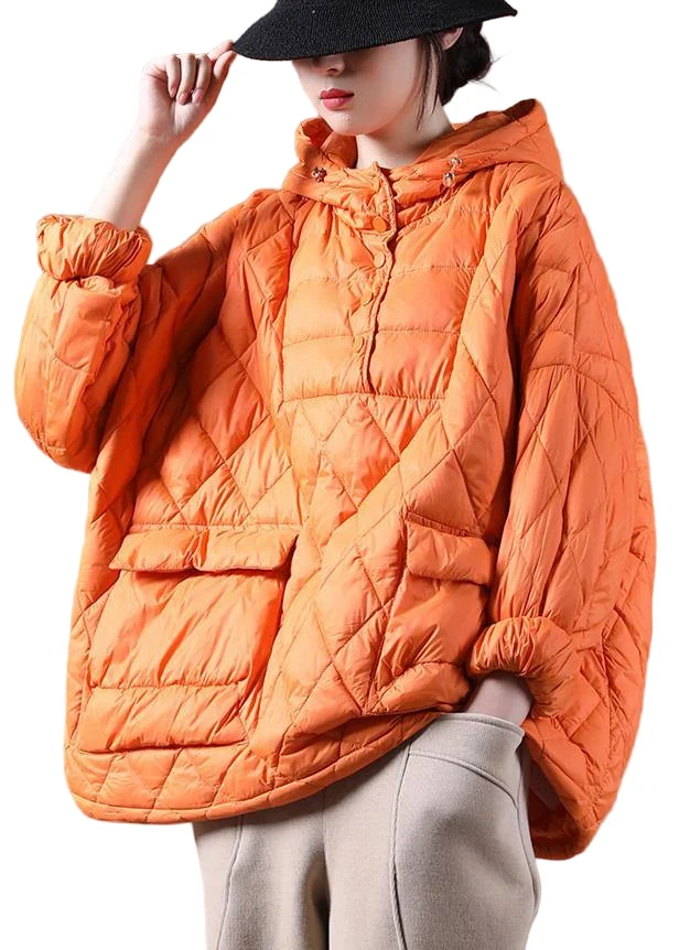 Dames Plus Size Hoodie Korte Puffer Jas