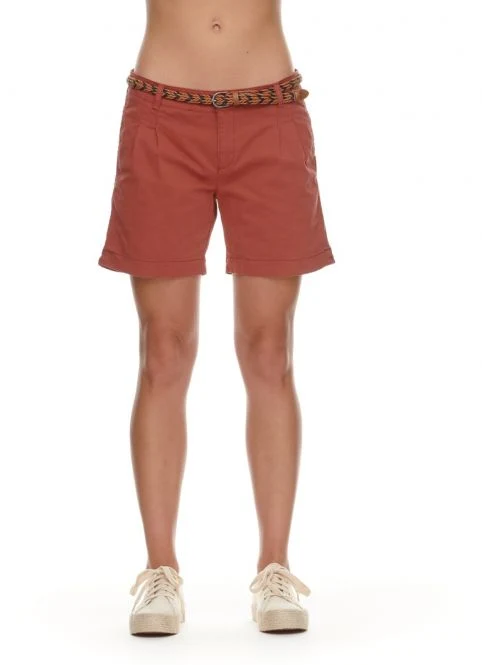 Korte broek van biologisch katoen | Ragwear shorts Tetto organic henna