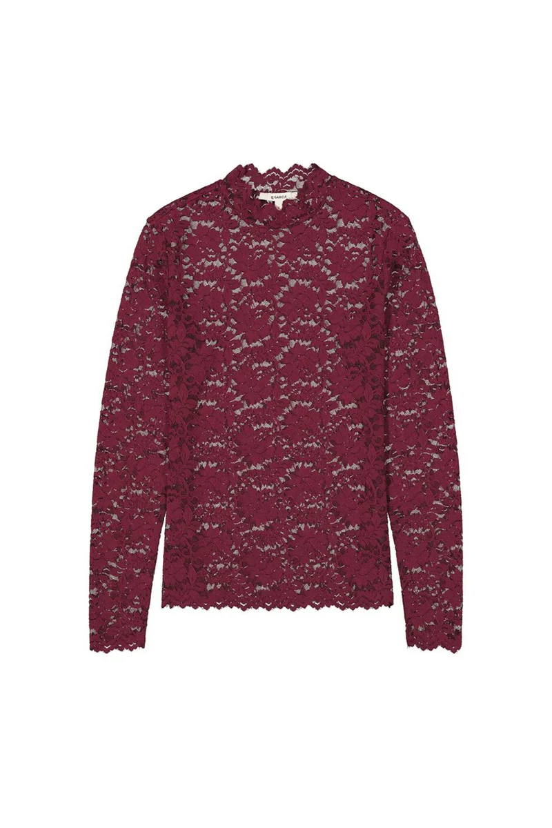 Garcia Mesh top, Rosewood