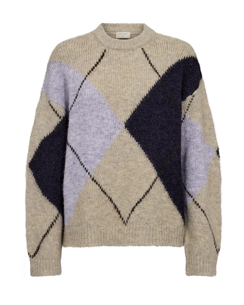 Freequent Pullover, GRSLULU, Oyster Grey