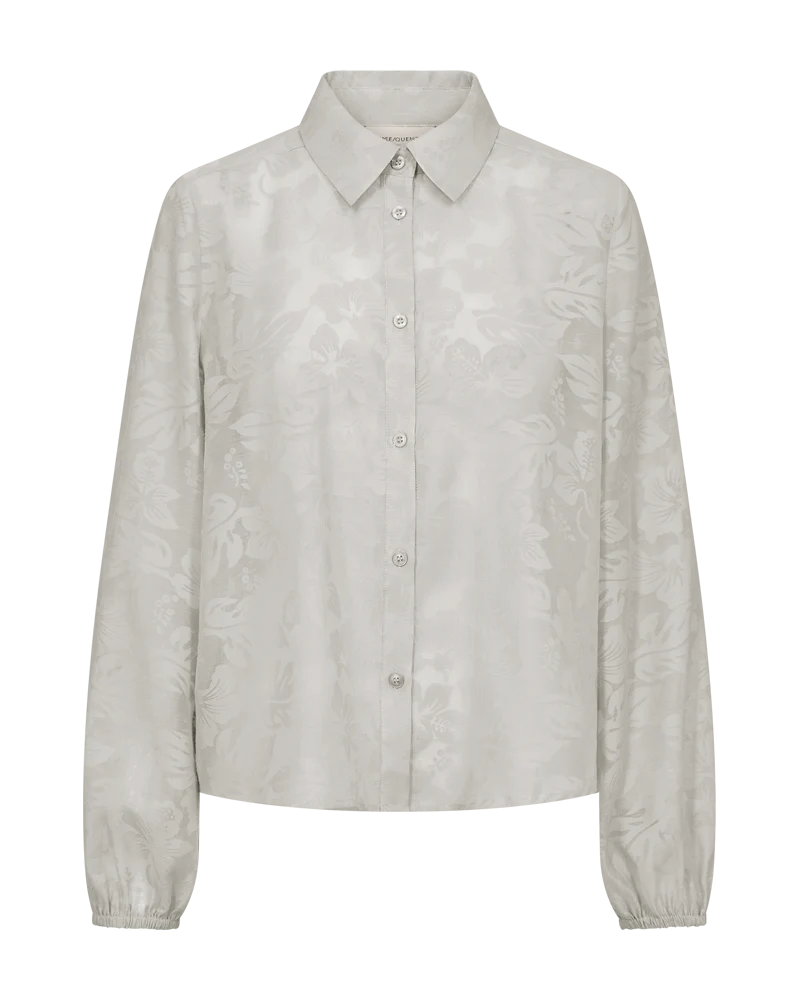 Freequent, Blouse, SIMME, Jacquard, Balloon sleeves