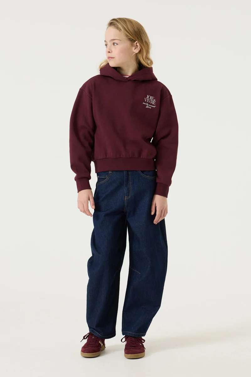 Garcia, Girls Hoodie, Black Cherry
