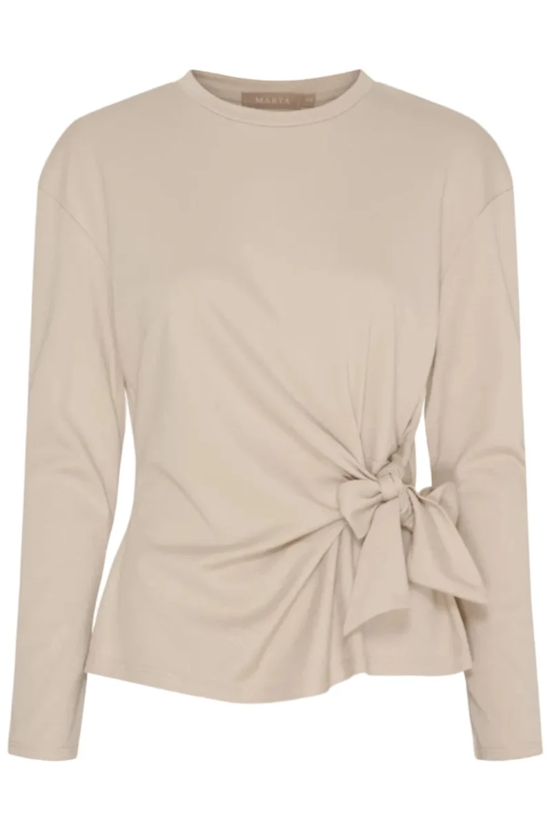 Marta Du Chateau - Mdczafina Blouse 58587M - Beige