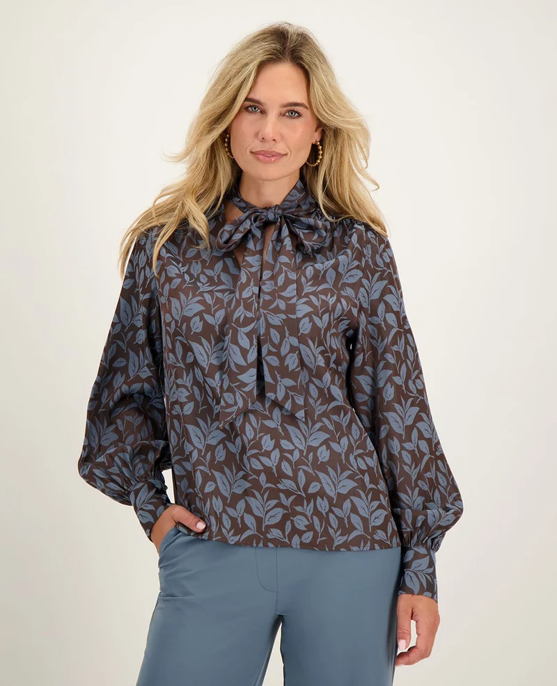 Top Milou | Dark Brown / Blue