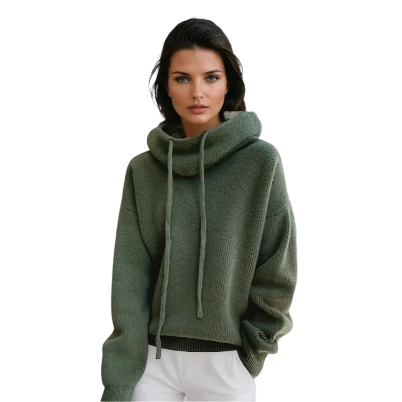 Dames Coltrui Luxe Elegante Hoge Kraag