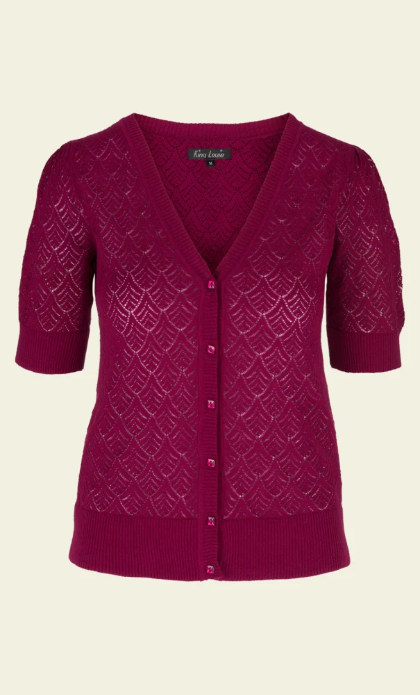 King Louie Cardi V Wiggle Beaujolais Red