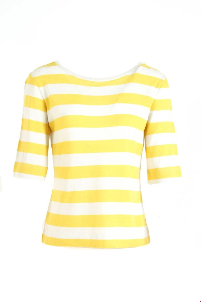 Zilch Top Big Stripe Mimosa