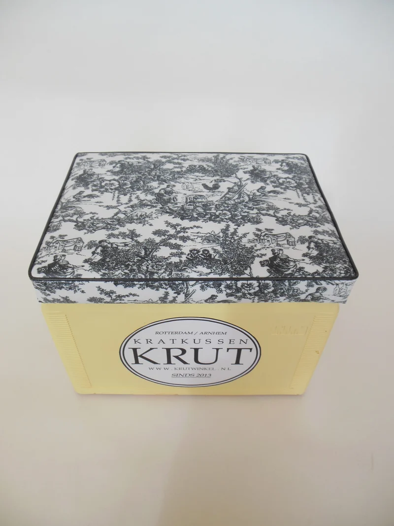 Krut Kratkussen Toile De Jouy