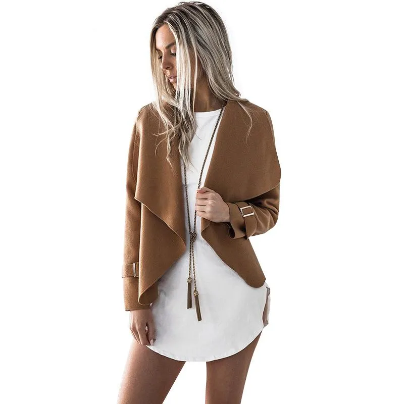 Asymmetrische Kraag Vest