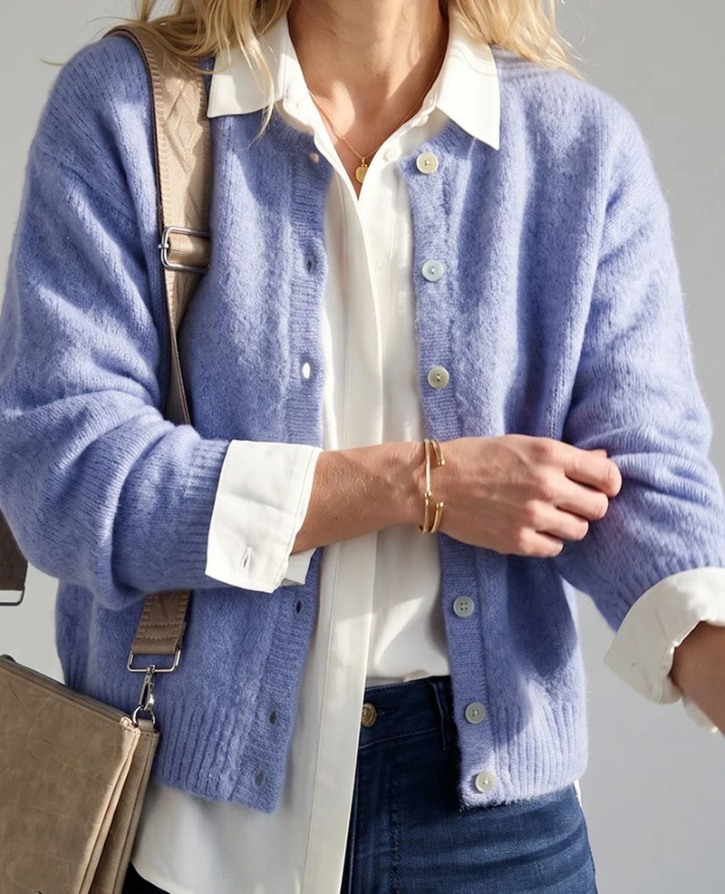 Veste Diede | Lavendel Melange