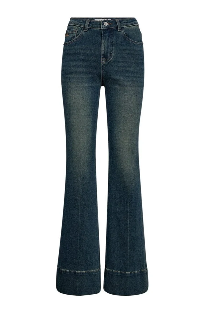 Haute L'Amitié - Demi Flare Jeans HL10285 - Blue