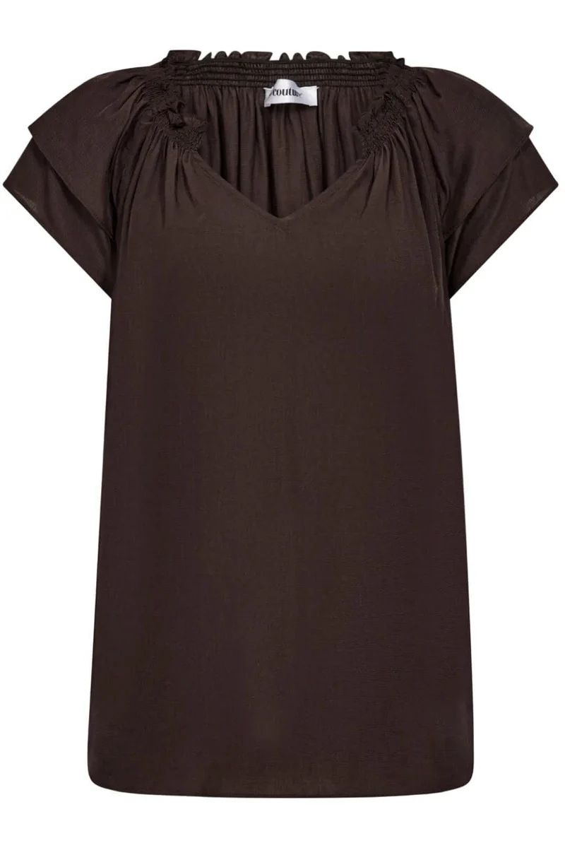 Co´Couture - Sunrisecc Top 75683 - 83 - Mocca