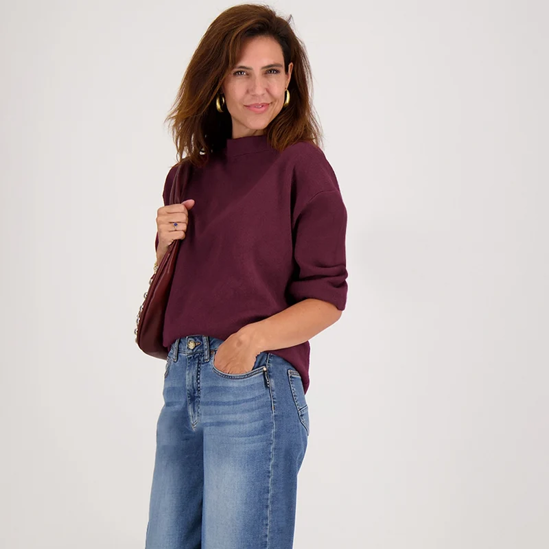 Pull Jacky | Burgundy