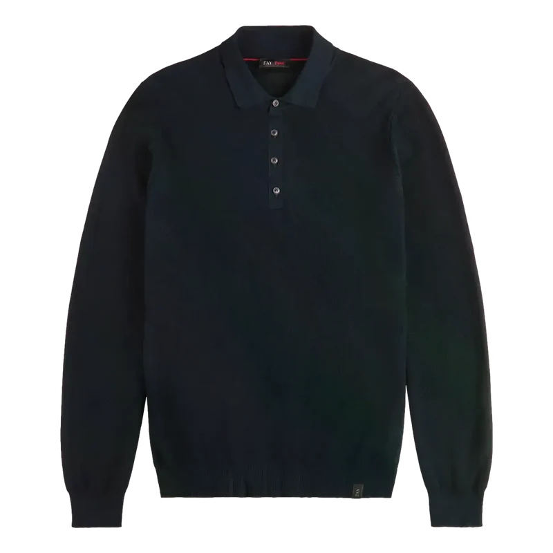 Fay Travel Polo Shirt Donkerblauw - Match Laren