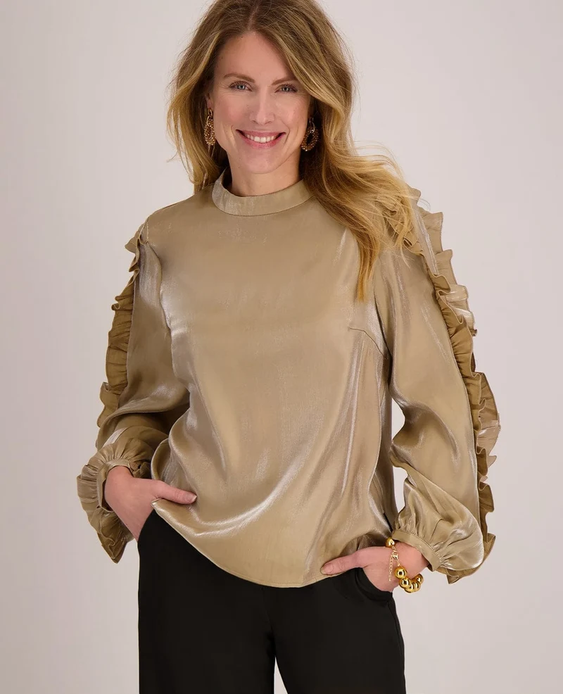 Top Luca | Toffee/Champagne