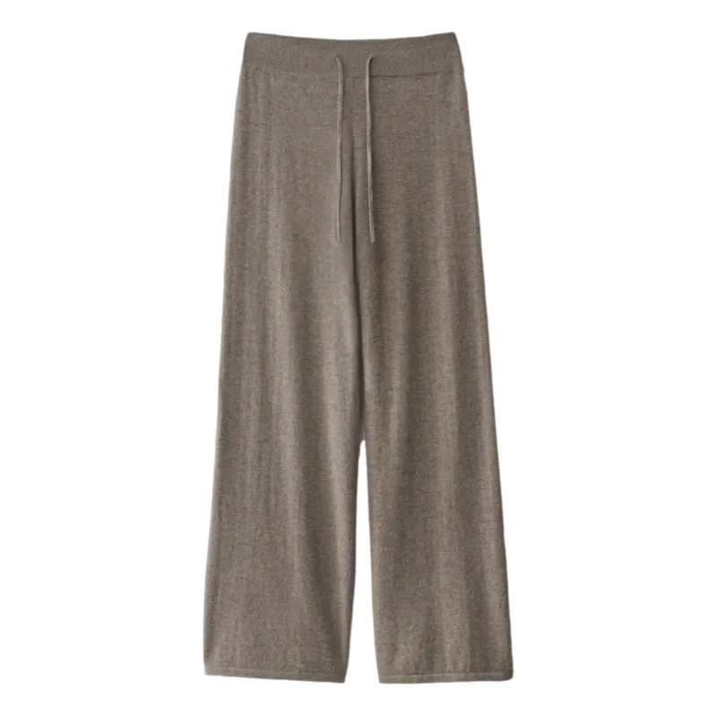 Lisa Yang Sofi Trousers Donkergroen - Match Laren