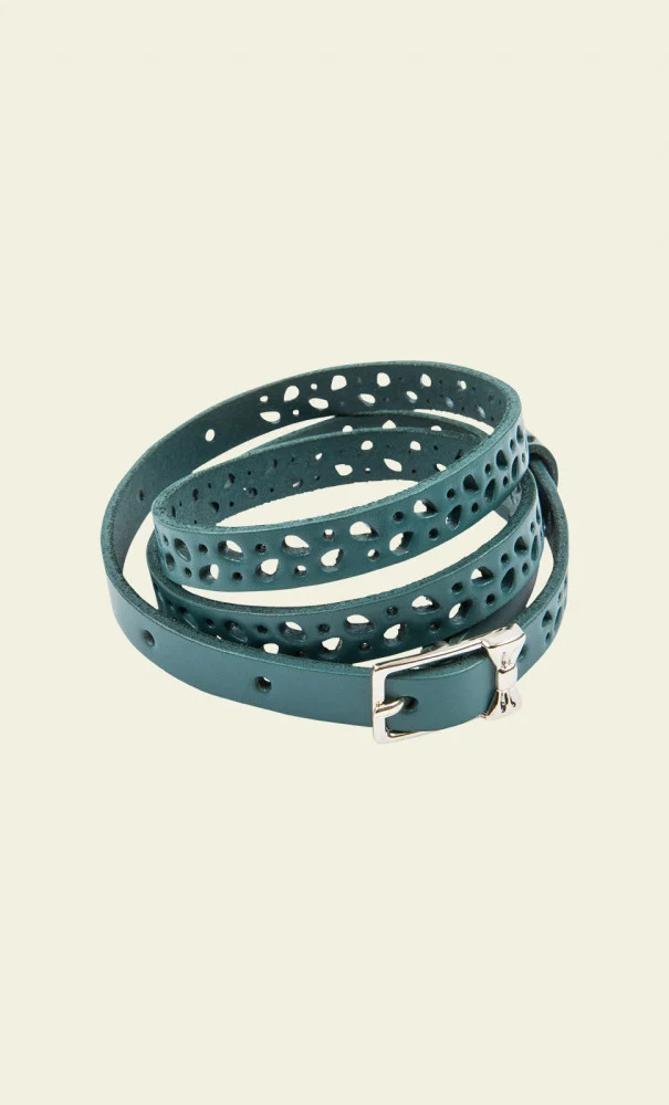 King Louie Belt Punchy Blue Haven