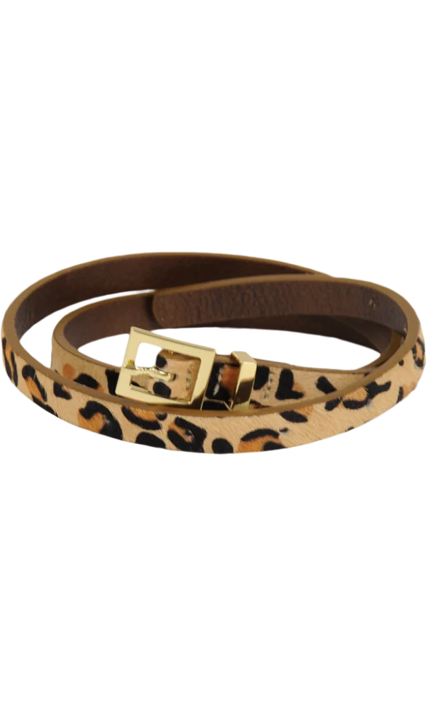 King Louie Belt Leopard Nude