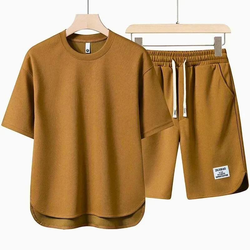 Stijlvolle katoenen zomerset voor heren