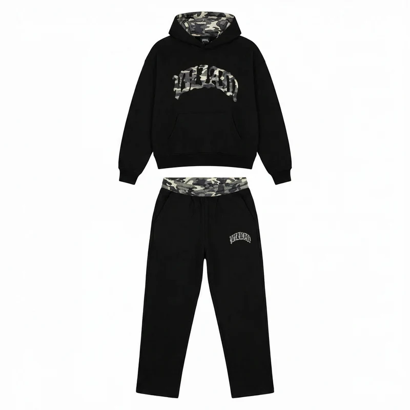 Velora | Camo Lounge Set met Hoodie & Joggingbroek