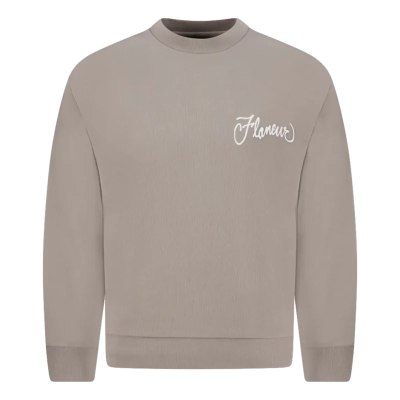 Flaneur City Airbrush Sweater Grijs - Match Laren