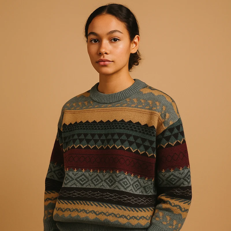 Oversized gebreide trui voor dames | Veerle