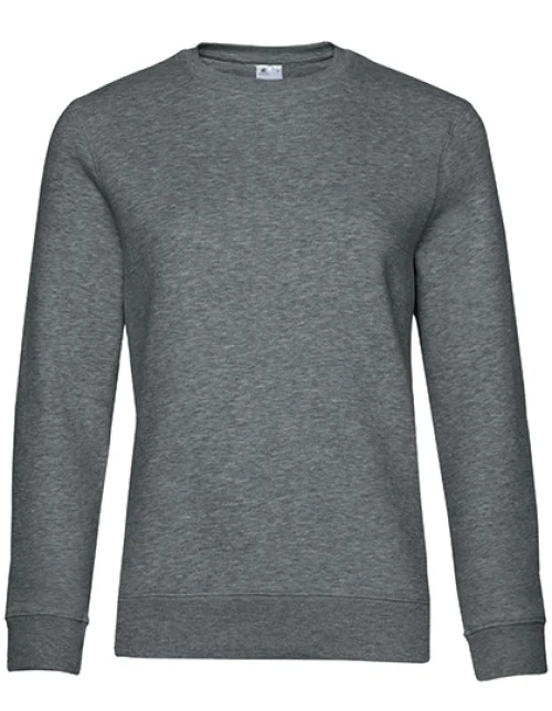 B&C BE INSPIRED - QUEEN Crew Neck Sweat_° - Heather Mid Grey