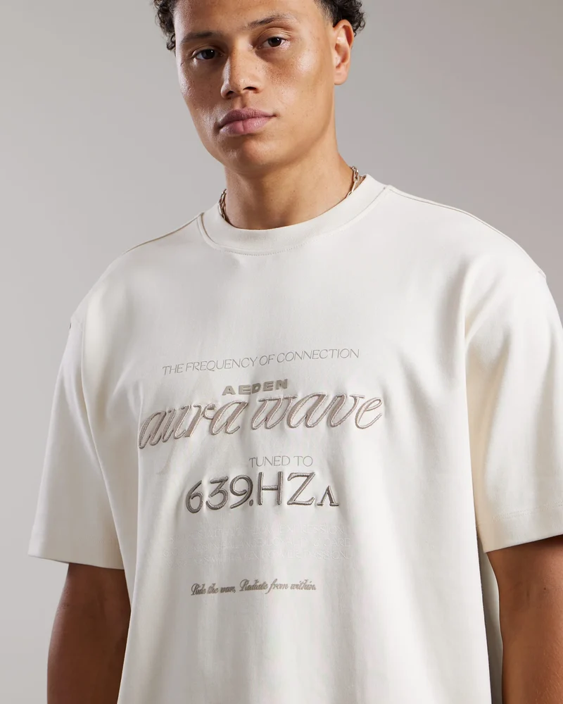AEDEN T-SHIRT SAL TEE BEIGE