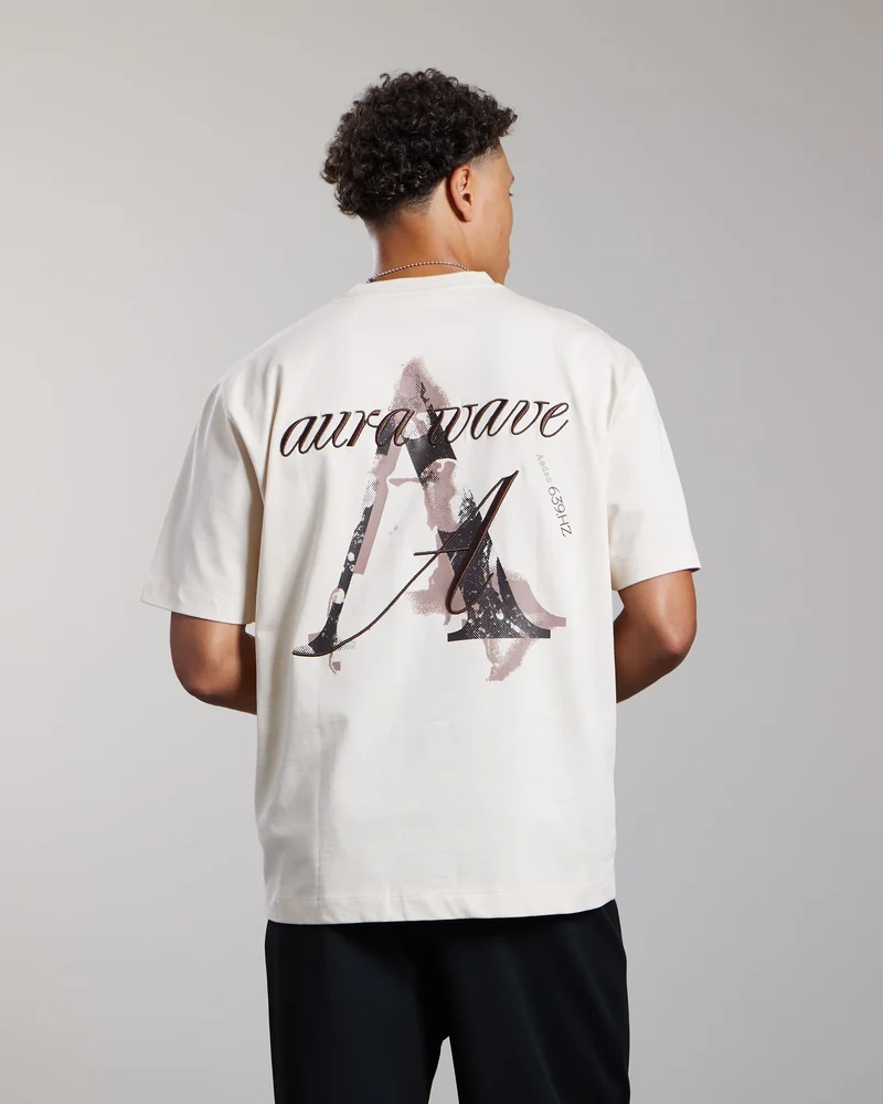 AEDEN T-SHIRT MONAS TEE BEIGE