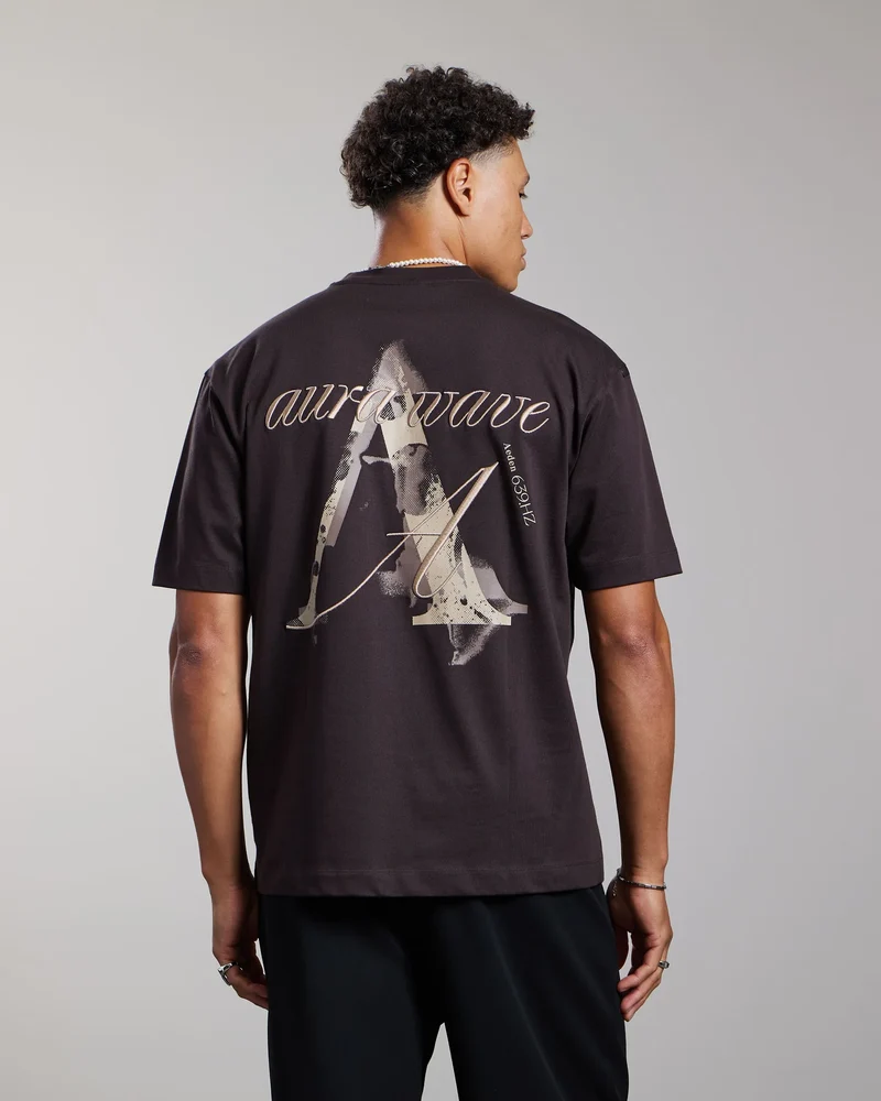 AEDEN T-SHIRT MONAS TEE BRUIN