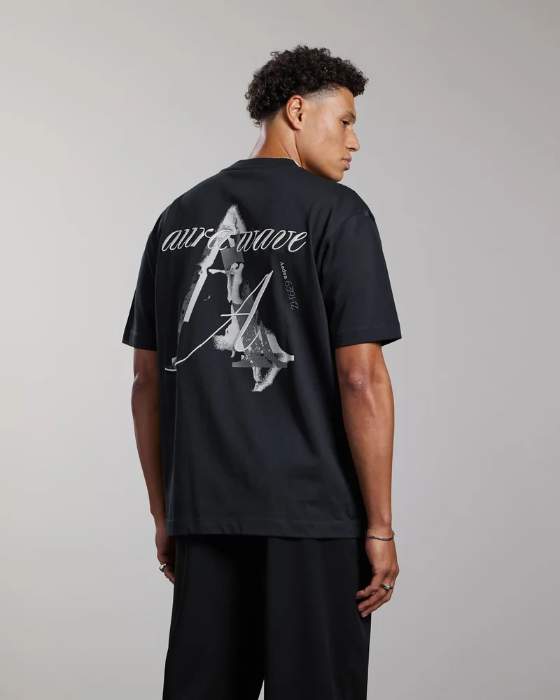 AEDEN T-SHIRT MONAS TEE ZWART