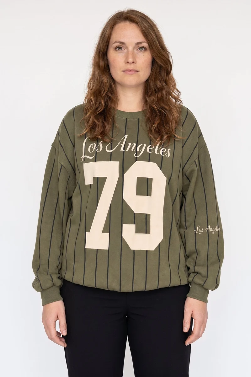 A-Bee - Lisette Sweatshirt - Khaki