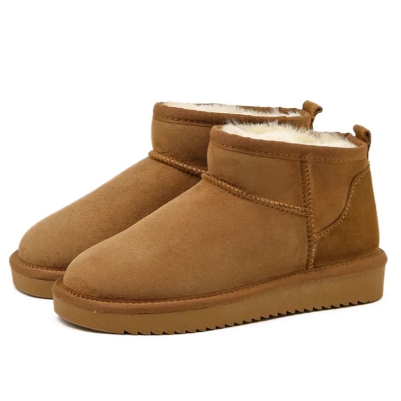 Dames Laarzen Halfhoog Kunstleer Fleece Voering voor Comfortabele Winterlook