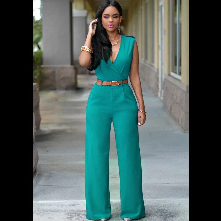 Dames Jumpsuit Feestelijk Polyester Elegante Snit