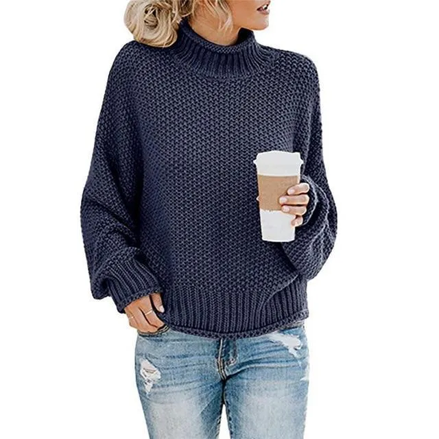 Dames Pullover Elegante Stijl Zachte Katoen Lange Trui