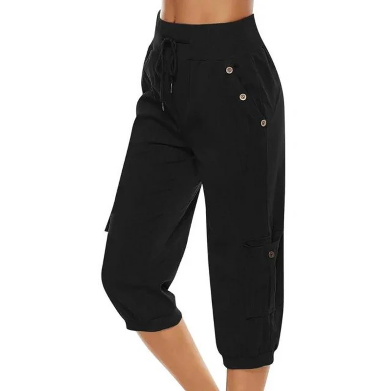 Damesbroek met elastische taille