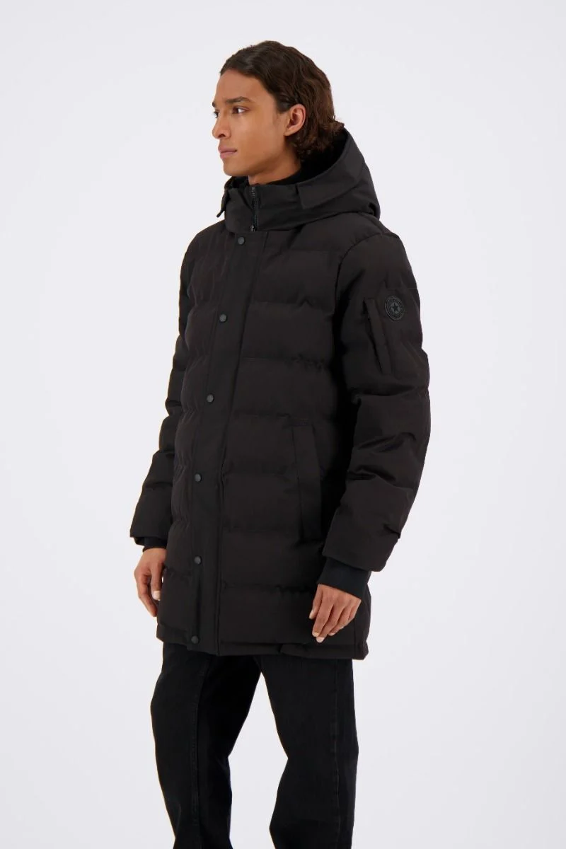 AIRFORCE JAS CHUCK PARKA ZWART